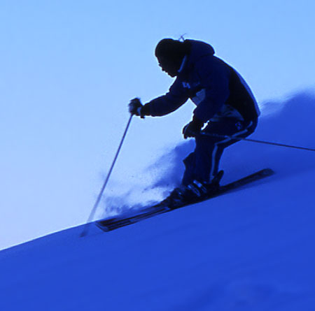冬のアクティビティ スキー